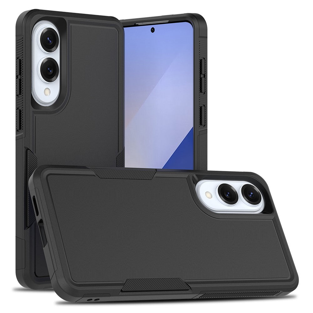 Til Samsung Galaxy S25 Edge cover 2-i-1 PC + TPU stødsikkert telefoncover