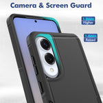 Til Samsung Galaxy S25 Edge cover 2-i-1 PC + TPU stødsikkert telefoncover