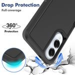 Til Samsung Galaxy S25 Edge cover 2-i-1 PC + TPU stødsikkert telefoncover