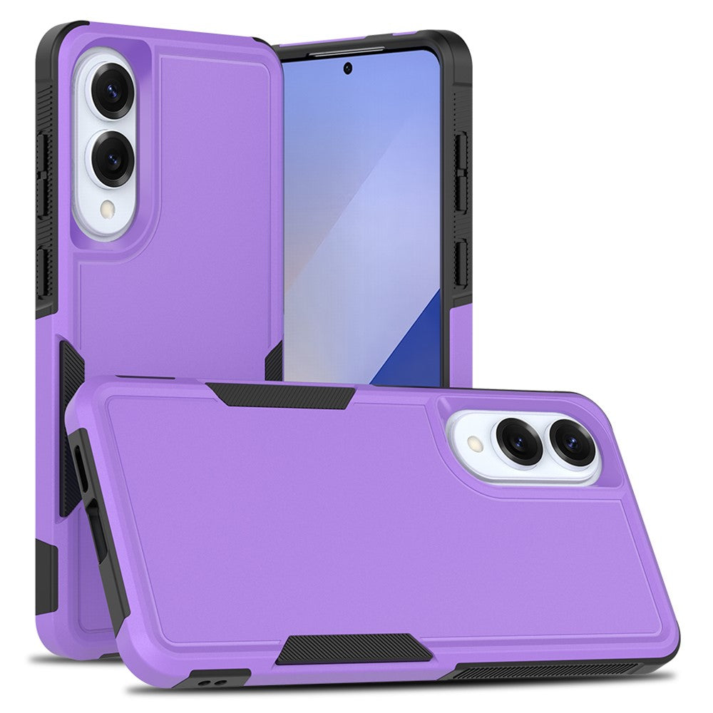 Til Samsung Galaxy S25 Edge cover 2-i-1 PC + TPU stødsikkert telefoncover