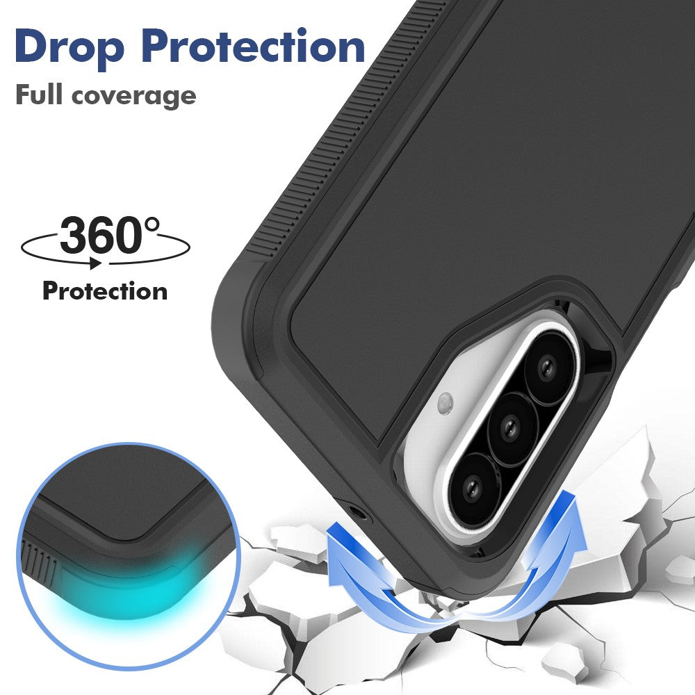 Samsung Galaxy A26 5G-skal 2-i-1 PC + TPU stötsäkert mobilskal