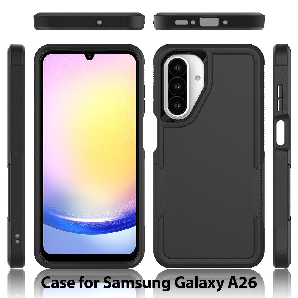 Samsung Galaxy A26 5G-skal 2-i-1 PC + TPU stötsäkert mobilskal