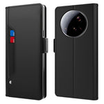 For Xiaomi 15 Ultra Case Stand PU Leather Phone Cover Card Holder Mirror