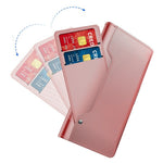 For Xiaomi 15 Pro Case Stand PU Leather Phone Cover Card Holder Mirror
