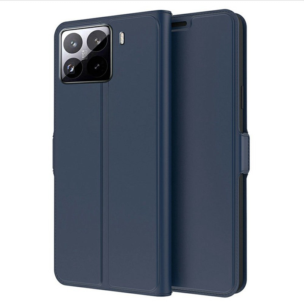 Xiaomi 15-skal Stötsäkert TPU-innerskal Lädermobilfodral Kortplats