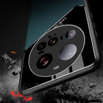 For Xiaomi 15 Ultra Case Leather Coated PC + TPU Phone Back Cover