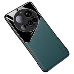 For Xiaomi 15 Ultra Case Leather Coated PC + TPU Phone Back Cover