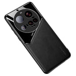For Xiaomi 15 Ultra Case Leather Coated PC + TPU Phone Back Cover