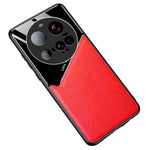 For Xiaomi 15 Ultra Case Leather Coated PC + TPU Phone Back Cover