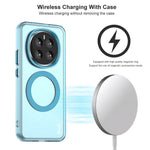 IMAK For Honor Magic7 5G Magnetic Case Candy Color Anti Drop TPU + PET Back Cover