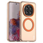 IMAK For Honor Magic7 5G Magnetic Case Candy Color Anti Drop TPU + PET Back Cover
