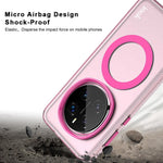 IMAK For Honor Magic7 Pro 5G Magnetic Case Candy Color Anti Drop TPU + PET Back Cover