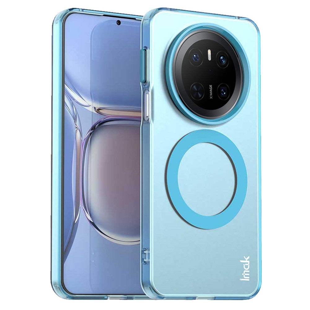 IMAK For Huawei Mate 70 Magnetic Case Candy Color Anti Drop TPU + PET Back Cover