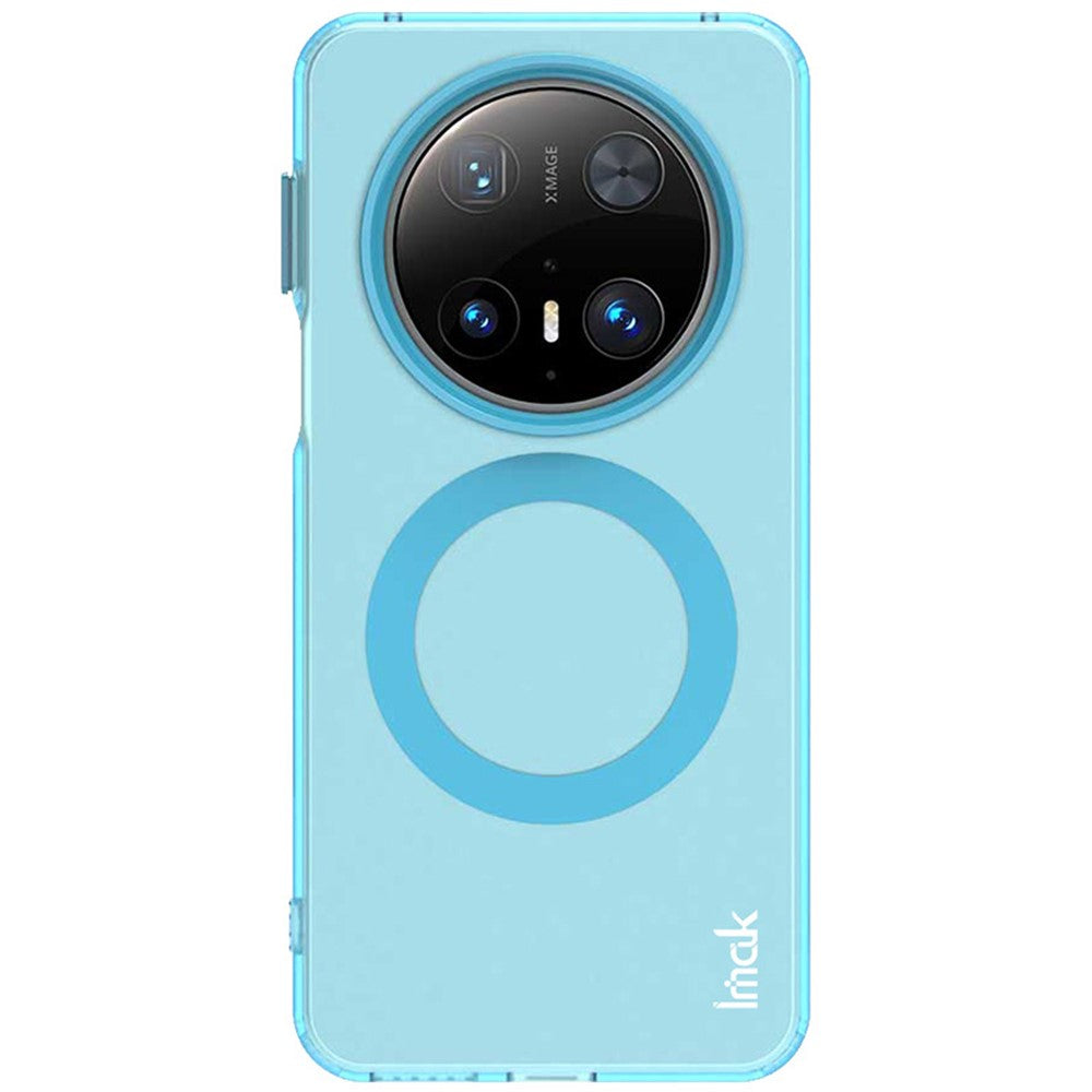 IMAK For Huawei Mate 70 Pro / Mate 70 Pro+ Magnetic Case Candy Color Anti Drop TPU + PET Back Cover