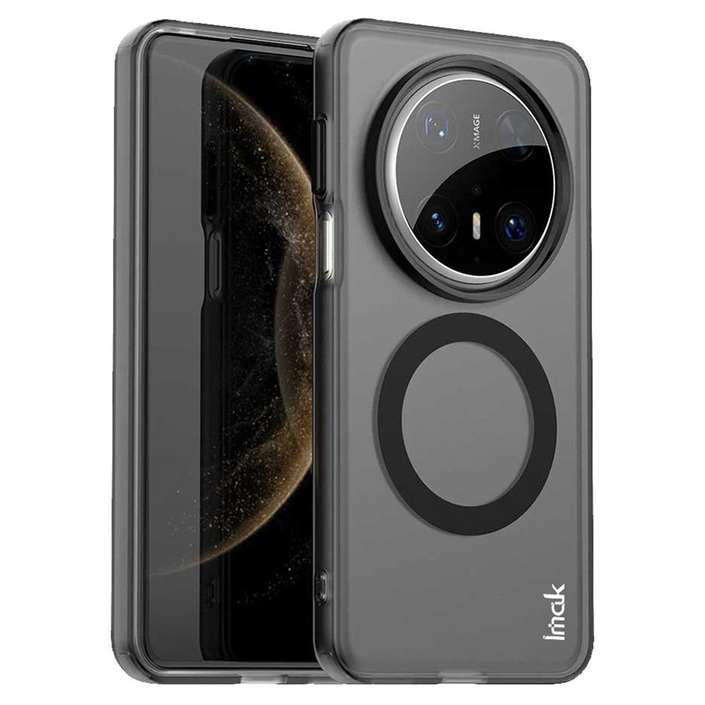 IMAK For Huawei Mate 70 Pro / Mate 70 Pro+ Magnetic Case Candy Color Anti Drop TPU + PET Back Cover