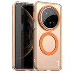 IMAK For Huawei Mate 70 Pro / Mate 70 Pro+ Magnetic Case Candy Color Anti Drop TPU + PET Back Cover