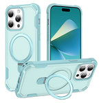 For iPhone 14 Pro Case Compatible with MagSafe Kickstand TPU + PC Shockproof Phone Back Cover