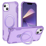 For iPhone 14 Case Compatible with MagSafe Kickstand TPU + PC Shockproof Phone Back Cover