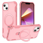 For iPhone 14 Case Compatible with MagSafe Kickstand TPU + PC Shockproof Phone Back Cover