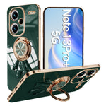 Xiaomi Redmi Note 13 Pro+ 5G-skal med Astronautring Stativ 6D Galvaniserad TPU mobilskal