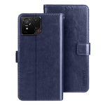 IDEWEI For Asus ROG Phone 9 5G Stand Case Crazy Horse Texture Leather Phone Cover