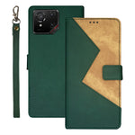 IDEWEI Til Asus ROG Phone 9 5G Cover med Kortpladser i Splice Farvet Læder