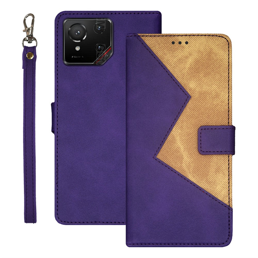IDEWEI Til Asus ROG Phone 9 5G Cover med Kortpladser i Splice Farvet Læder