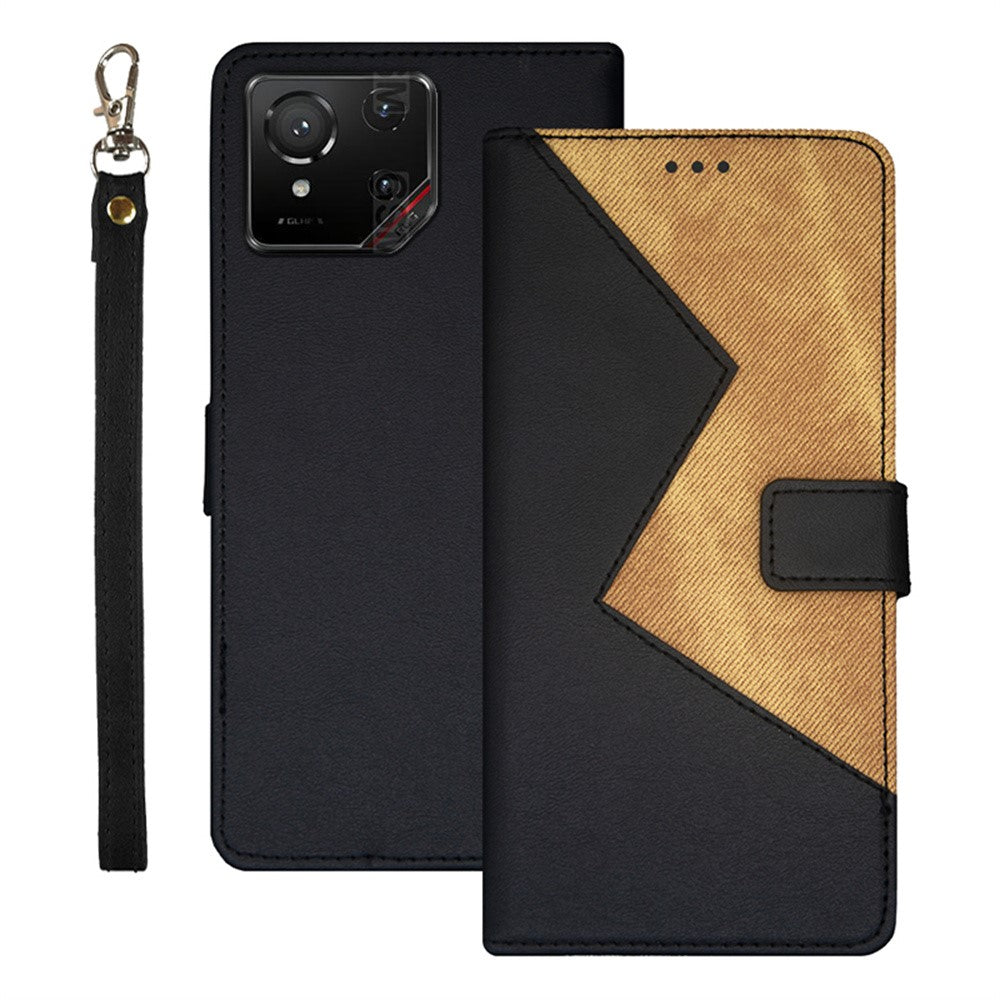 IDEWEI Til Asus ROG Phone 9 5G Cover med Kortpladser i Splice Farvet Læder