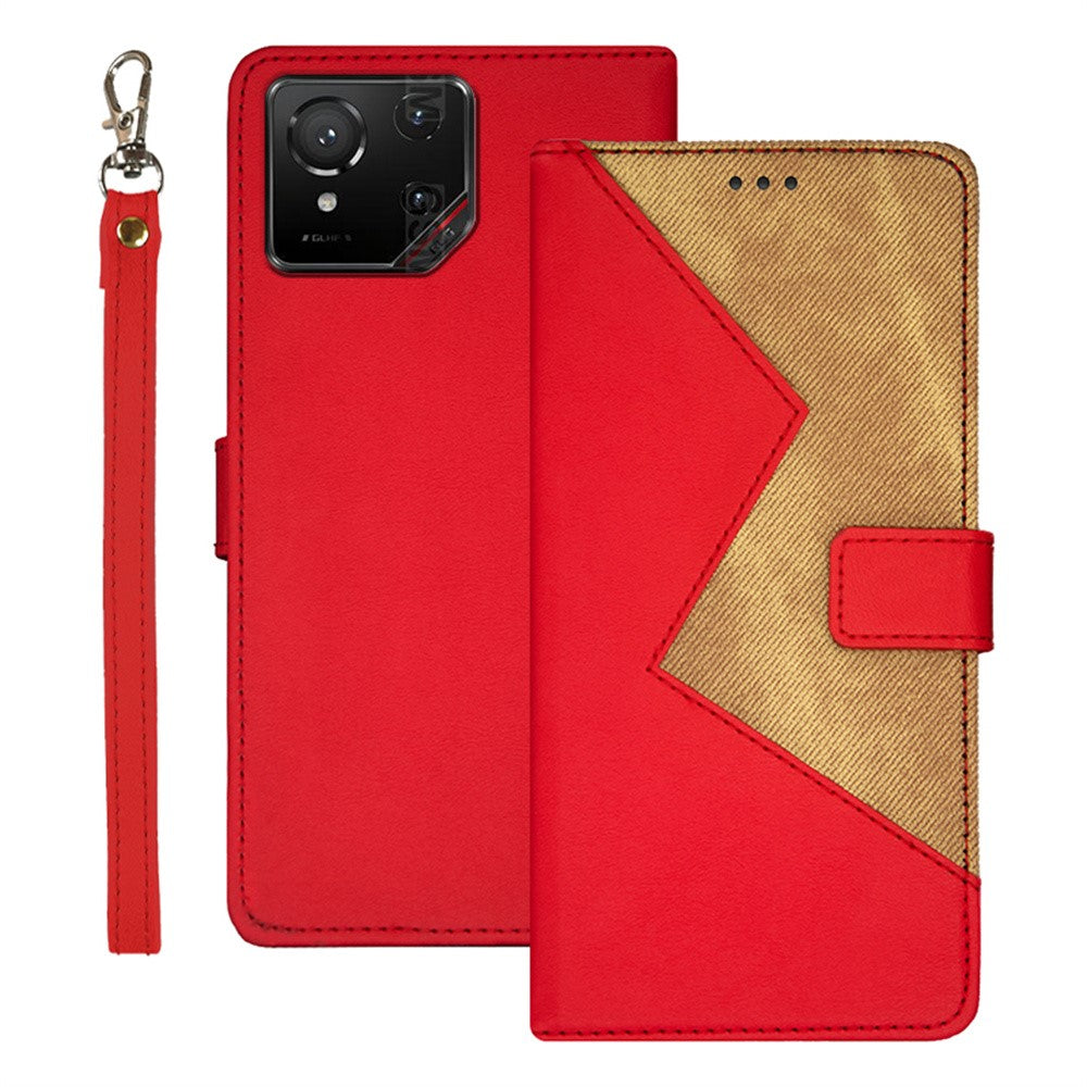 IDEWEI Til Asus ROG Phone 9 5G Cover med Kortpladser i Splice Farvet Læder