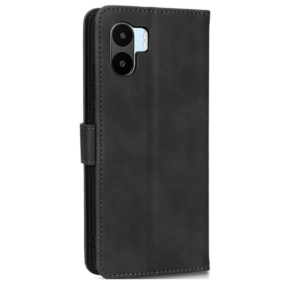 Xiaomi Redmi A1 4G / A2 4G PU-läderfodral med beröringsförmåga, stötsäkert plånboksfodral, skyddande skal