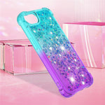 For iPhone 17e / 16e TPU Case Gradient Quicksand Phone Back Cover