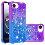 For iPhone 17e / 16e TPU Case Gradient Quicksand Phone Back Cover