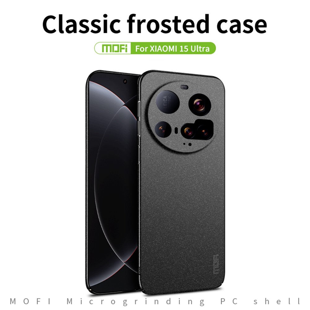 MOFI For Xiaomi 15 Ultra PC Case  Shield Matte Series Slim Fit Phone Cover