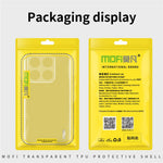 MOFI For Xiaomi 15 Pro Clear Phone Case  Ultra-Thin TPU Phone Back Cover
