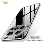 MOFI For Xiaomi 15 Ultra Clear Phone Case  Ultra-Thin TPU Phone Back Cover