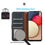 KHAZNEH För Xiaomi 12T 5G / 12T Pro 5G / Redmi K50 Ultra 5G RFID-blockerande Litchitextur PU-läderfodral Stativ Plånbok Folio Flip-fodral