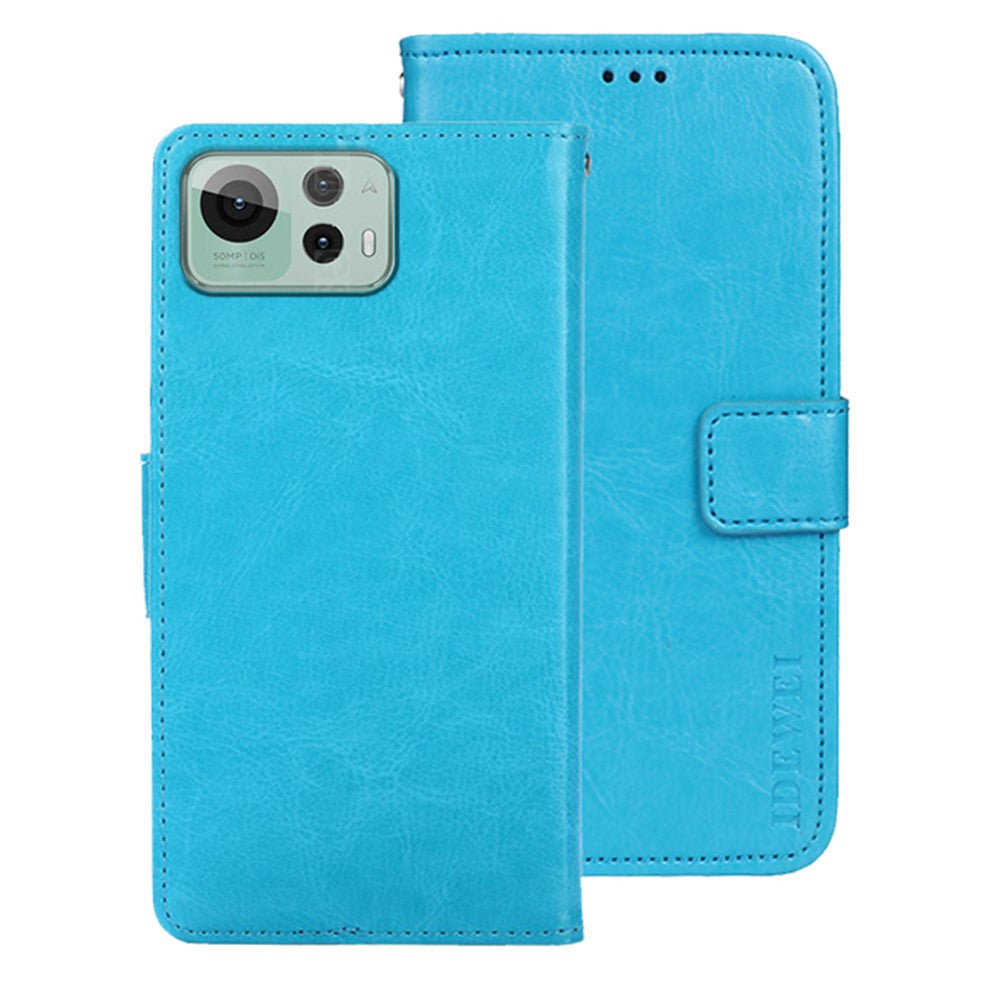 IDEWEI For Asus Zenfone 12 Ultra 5G Stand Case Crazy Horse Texture Leather Phone Cover