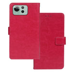 IDEWEI For Asus Zenfone 12 Ultra 5G Case Wallet Leather Phone Cover Crazy Horse Texture