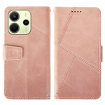 IDEWEI For Xiaomi Redmi Note 14 4G (164.84mm) Case Leather Wallet Phone Cover Stand Calf Texture