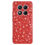 For Xiaomi Redmi Note 14 Pro 4G Case TPU + PC Sparkling Glitter Phone Back Cover