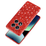 For Xiaomi Redmi Note 14 Pro 4G Case TPU + PC Sparkling Glitter Phone Back Cover
