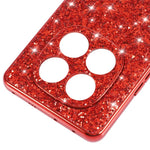 For Xiaomi Redmi Note 14 Pro 4G Case TPU + PC Sparkling Glitter Phone Back Cover