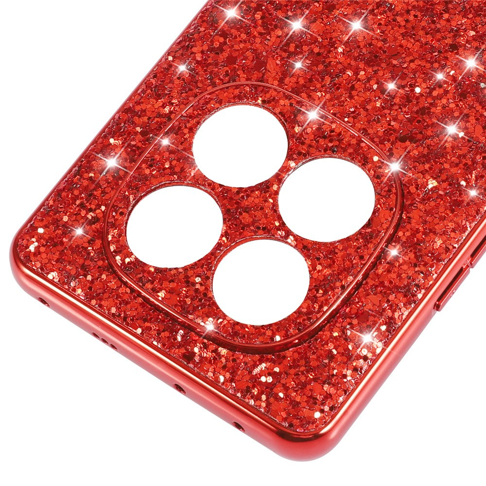 For Xiaomi Redmi Note 14 Pro 4G Case TPU + PC Sparkling Glitter Phone Back Cover