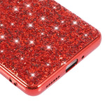 For Xiaomi Redmi Note 14 Pro 4G Case TPU + PC Sparkling Glitter Phone Back Cover