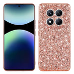 For Xiaomi Redmi Note 14 Pro 4G Case TPU + PC Sparkling Glitter Phone Back Cover