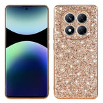For Xiaomi Redmi Note 14 Pro 4G Case TPU + PC Sparkling Glitter Phone Back Cover