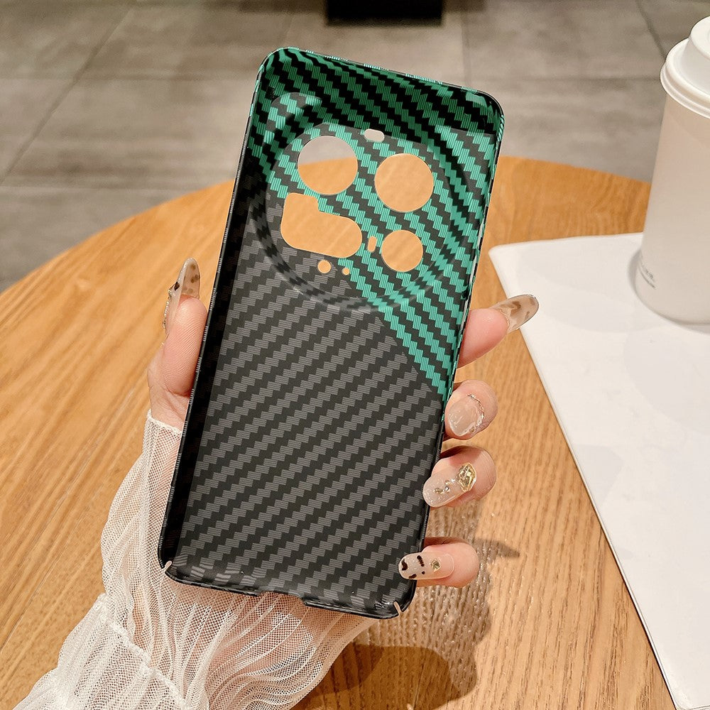 For Xiaomi 15 Ultra Case Hard PC Phone Cover Carbon Fiber Texture Drop Proof