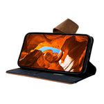 For Oppo Reno13 F 5G (Reno 13 FS 5G) / 4G Case RFID Blocking Color Splicing PU Leather Wallet Phone Cover