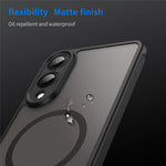 For Samsung Galaxy S25 Edge Magnetic Case Anti Drop PC + TPU Phone Cover