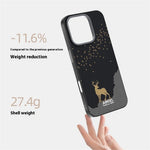 ABEEL For iPhone 16 Pro Case Compatible with MagSafe Ultra Slim PC TPU Phone Back Cover